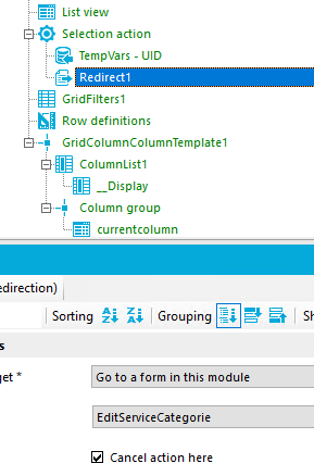 ROW definitions 一 ; Column 